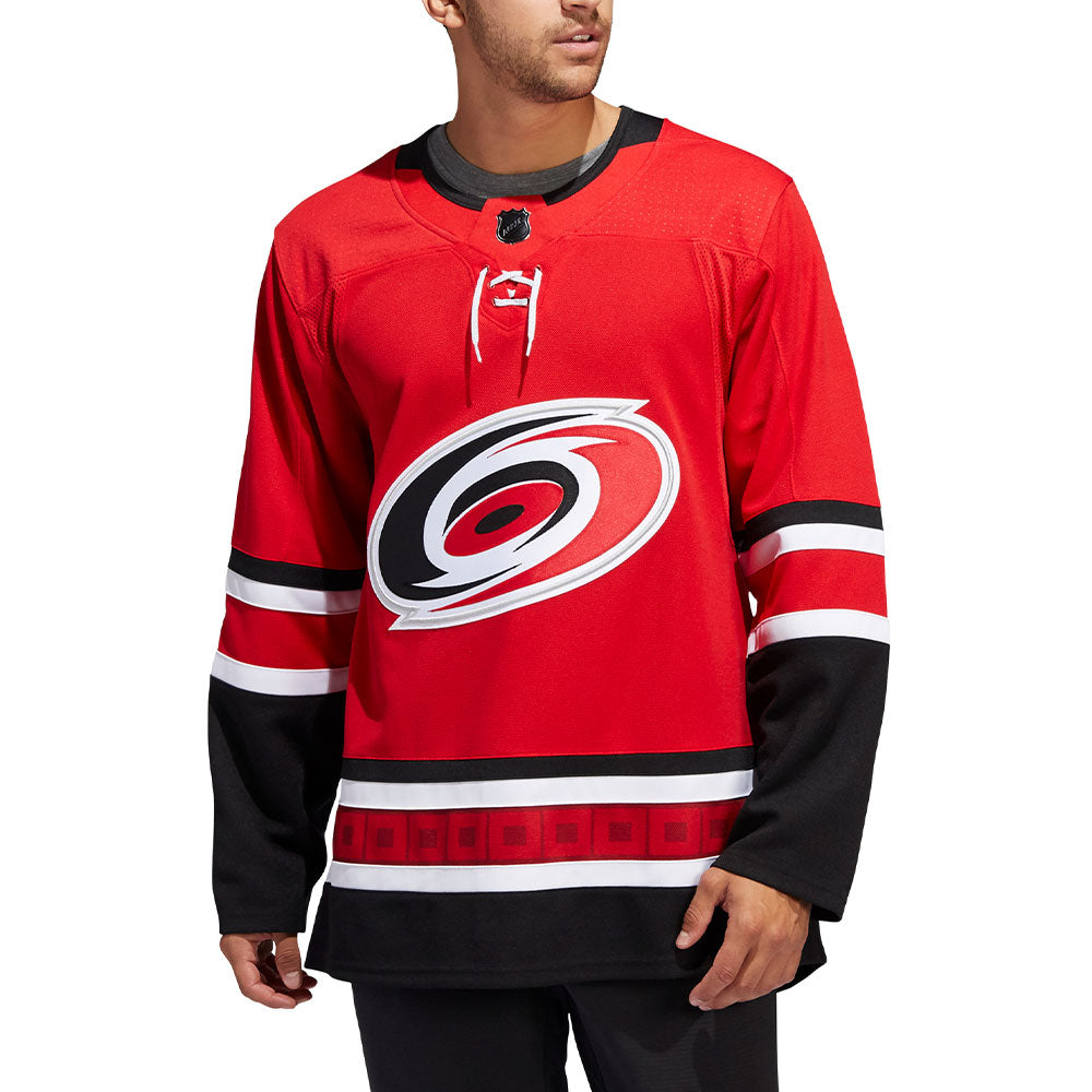 Adidas Hurricanes Home Authentic Jersey Red