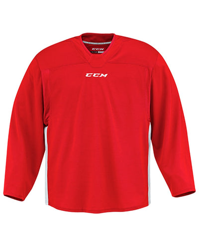 CCM 6000 MID SR PRACTICE JERSEY - RED/WHITE