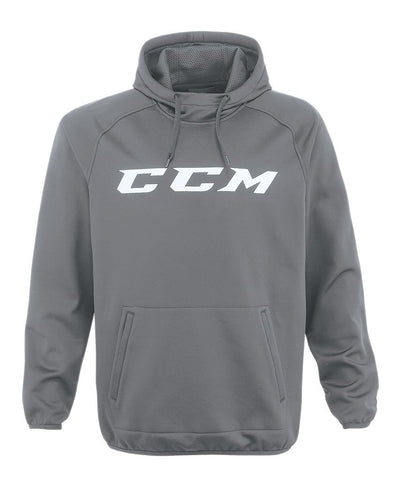 CCM KID'S CORE TECH PULLOVER HOODIE - GREY