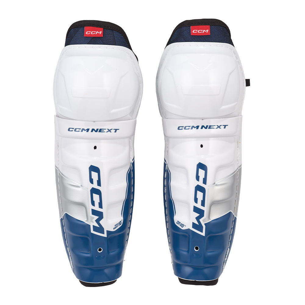 CCM NEXT YOUTH HOCKEY SHIN PADS