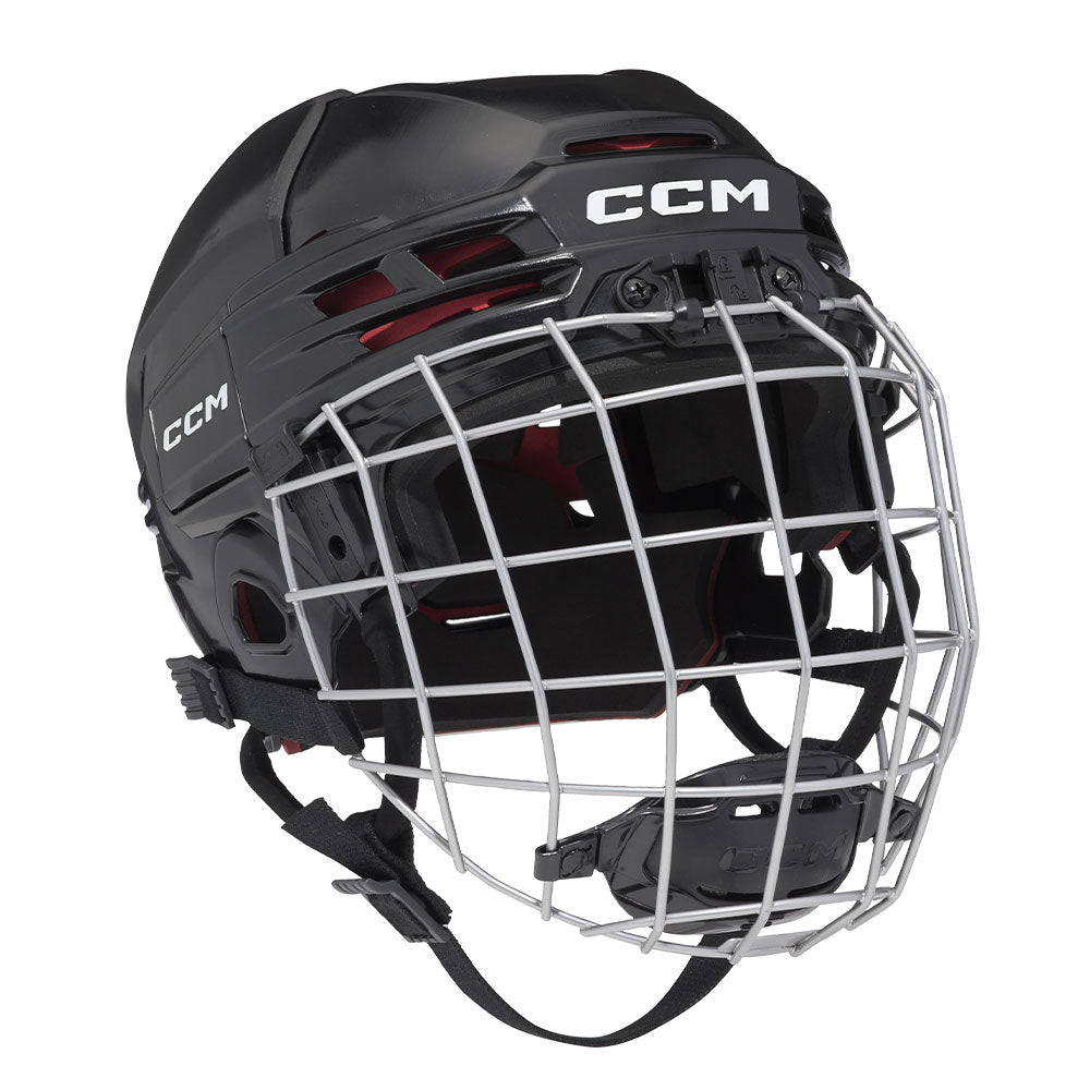 CCM TACKS 70 YOUTH COMBO HOCKEY HELMET