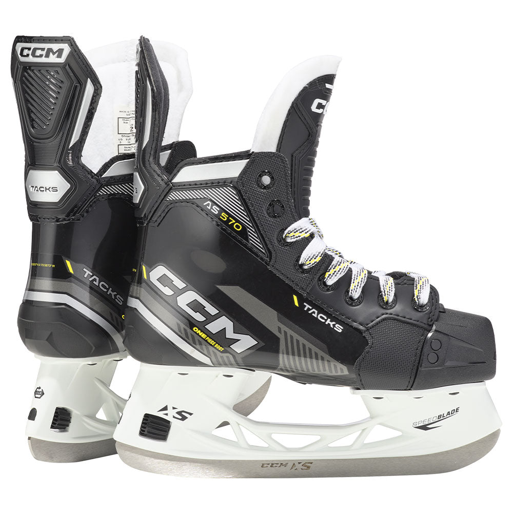 CCM TACKS AS 570 JUNIOR HOCKEY SKATES