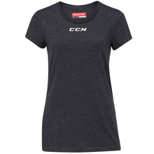 CCM WOMEN'S CREW NECK T SHIRT - BLACK