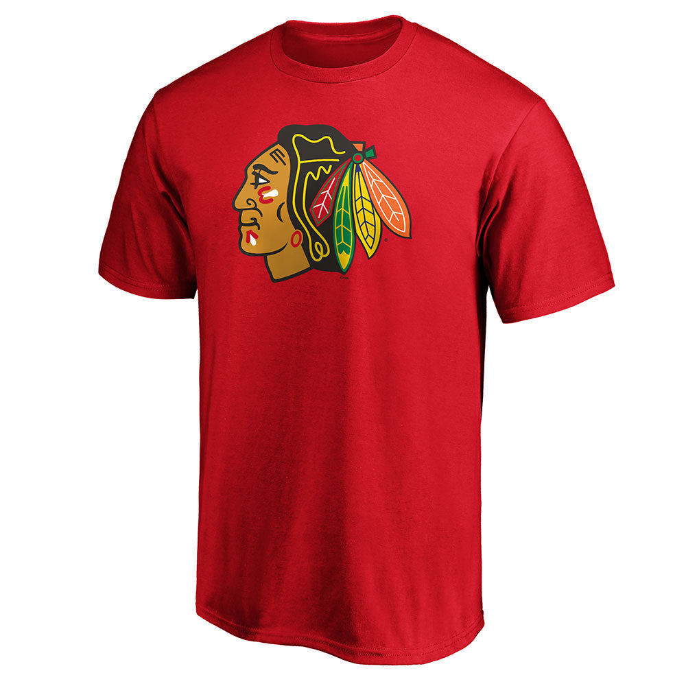 CHICAGO BLACKHAWKS FANATICS MEN'S PRIMARY LOGO SHIRT