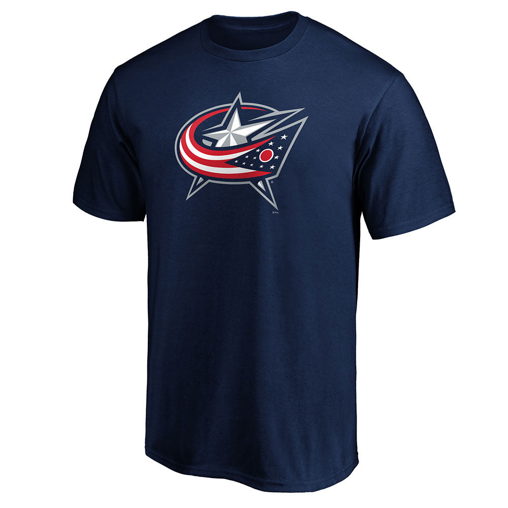 COLUMBUS BLUE JACKETS FANATICS MEN'S PRIMARY LOGO SHIRT