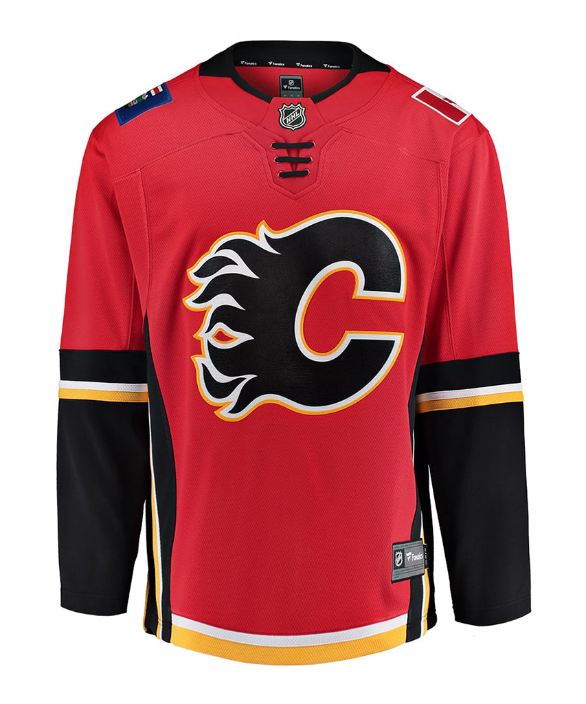 FANATICS CALGARY FLAMES MENS HOME BREAKAWAY JERSEY