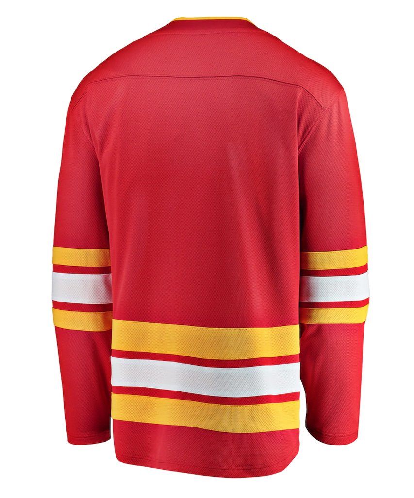 CALGARY FLAMES FANATICS MENS BREAKAWAY HOME JERSEY