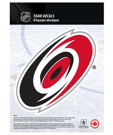CAROLINA HURRICANES 5" X 7" NHL TEAM DECAL