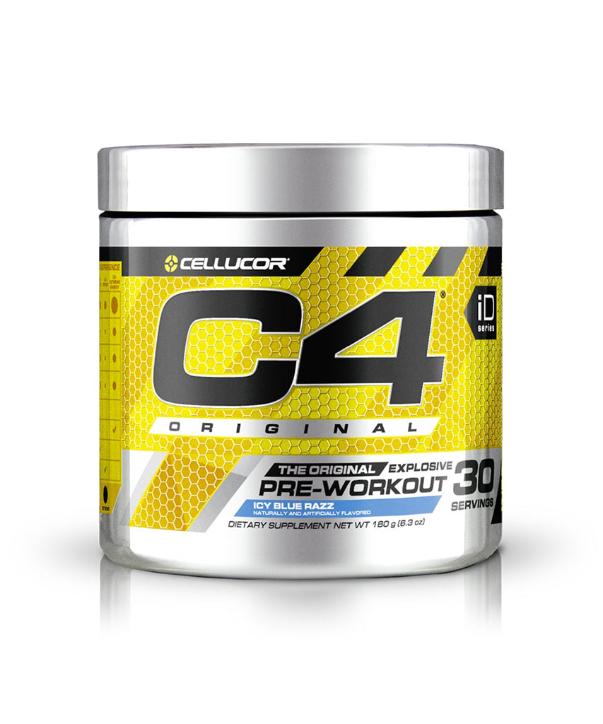 CELLUCOR C4 ORIGINAL PRE-WOROUT SUPPLEMENT - ICY BLUE RAZZ