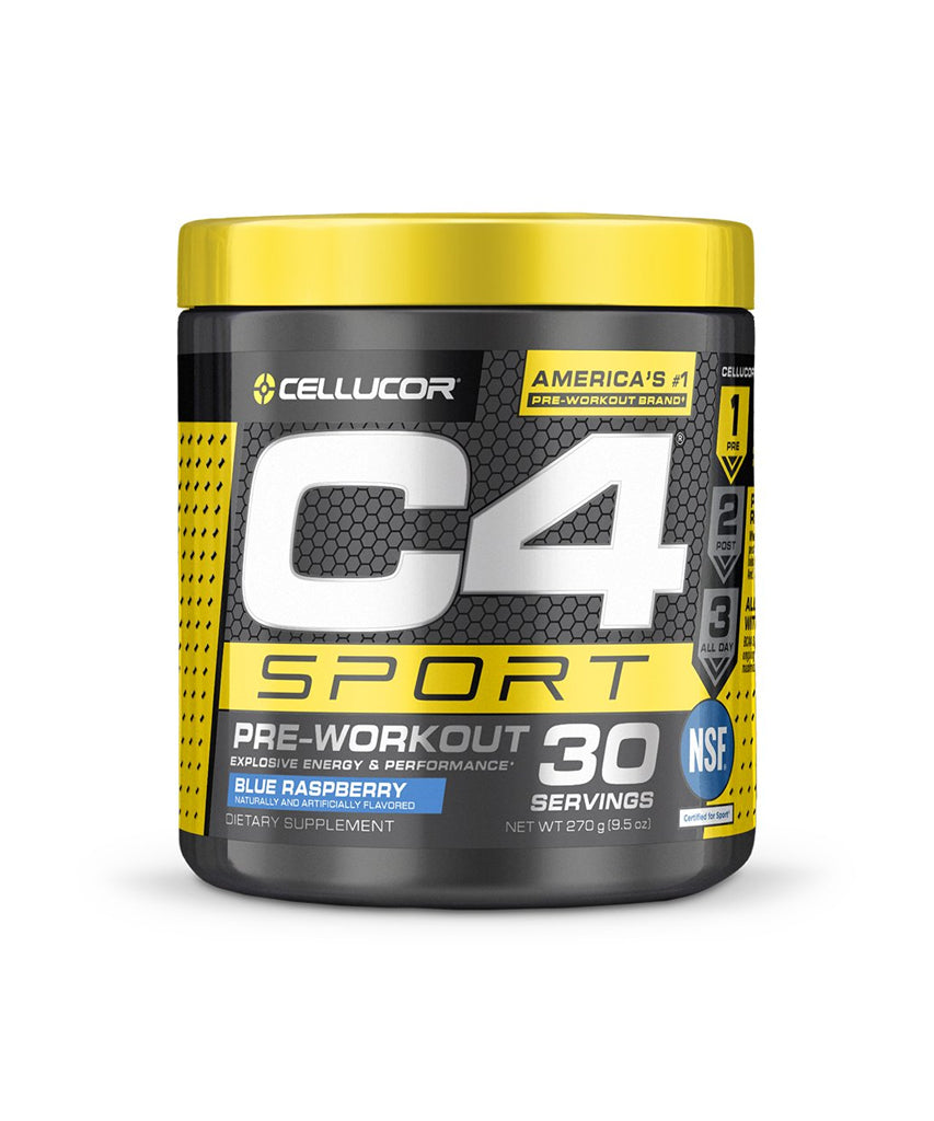 CELLUCOR C4 SPORT PRE-WOROUT SUPPLEMENT - BLUE RASPBERRY