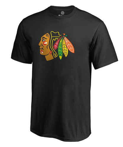 CHICAGO BLACKHAWKS FANATICS MEN'S PRIMARY LOGO T SHIRT