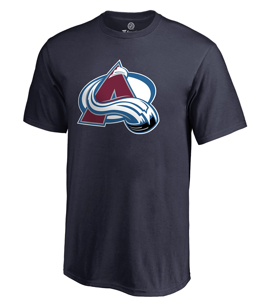 COLORADO AVALANCHE FANATICS MEN'S PRIMARY LOGO T SHIRT