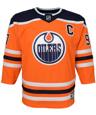 YoursOnDemandShop McDavid Adult Raglan 3/4 Sleeve T-Shirt | Oilers | Edmonton | Connor | Made to Order with Love