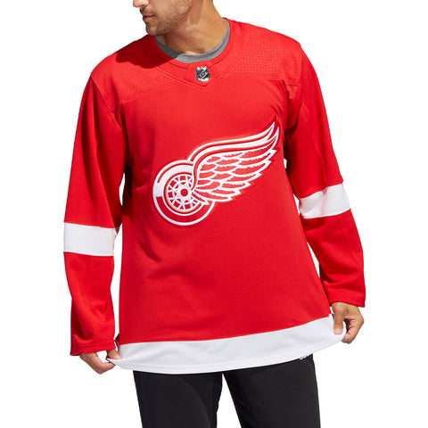 DETROIT RED WINGS ADIDAS ADIZERO PRIMEGREEN AUTHENTIC RED HOME JERSEY