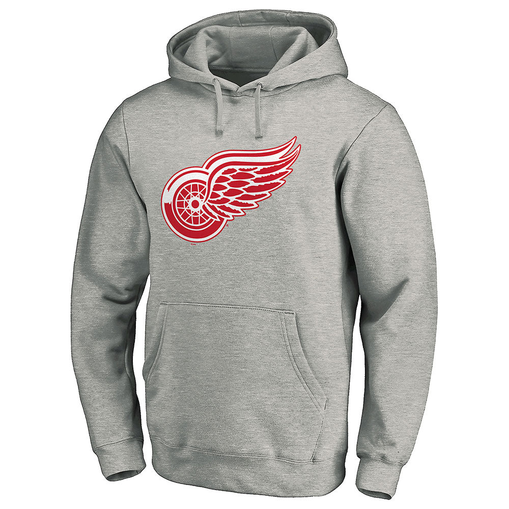 DETROIT RED WINGS FANATICS MEN'S PRIMARY LOGO HOODIE