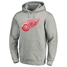 DETROIT RED WINGS FANATICS MEN'S PRIMARY LOGO HOODIE