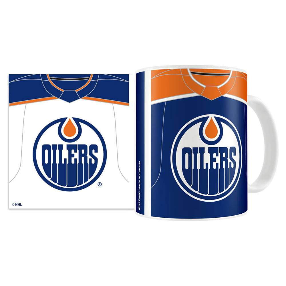 EDMONTON OILERS 15OZ SUBLIMATED JERSEY MUG
