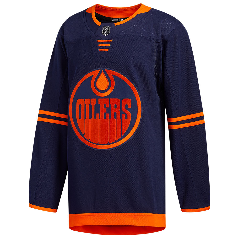 Nike Game Oilers Alternate Personalized Jersey / Large