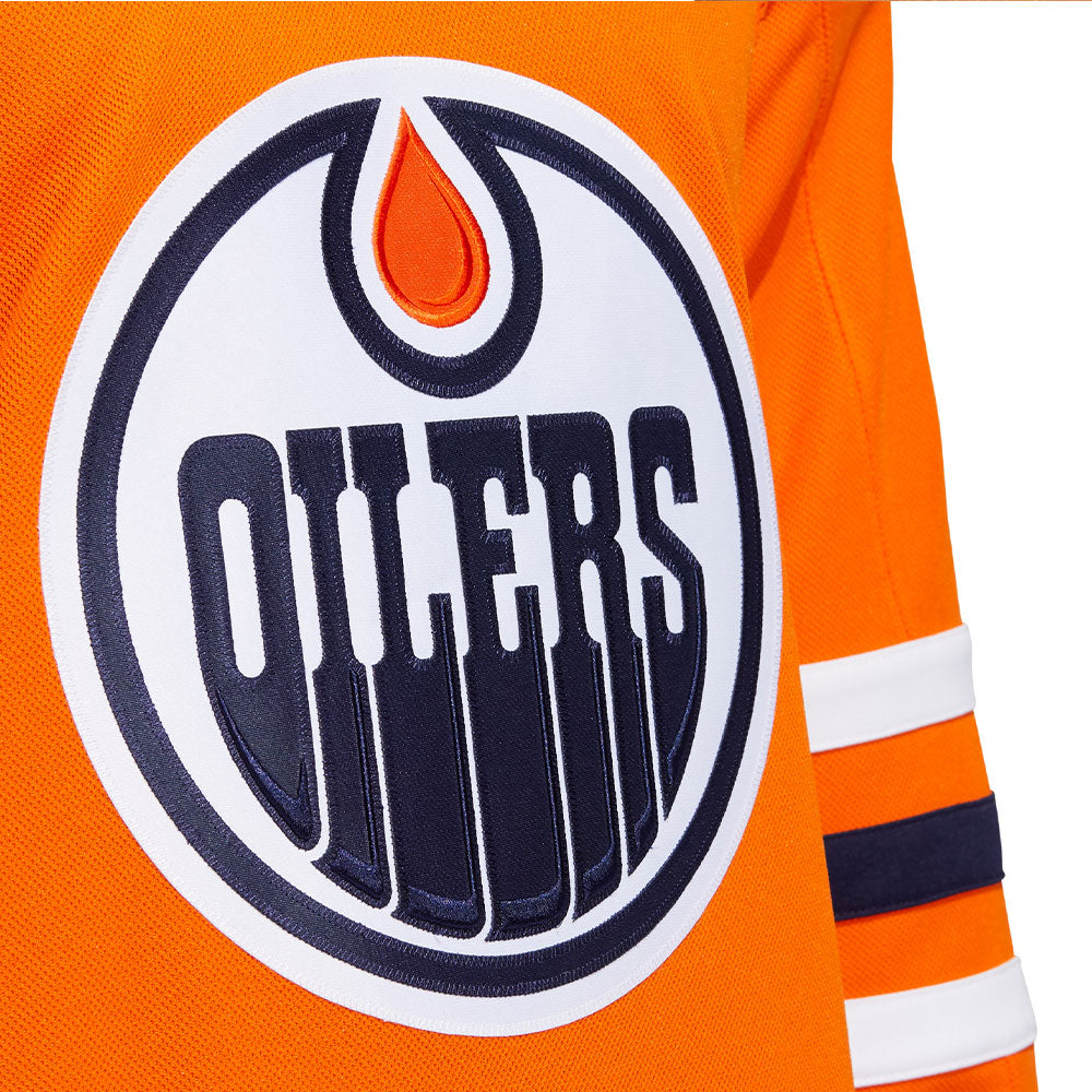 Edmonton Oilers adidas Home - Authentic Primegreen Jersey - Orange