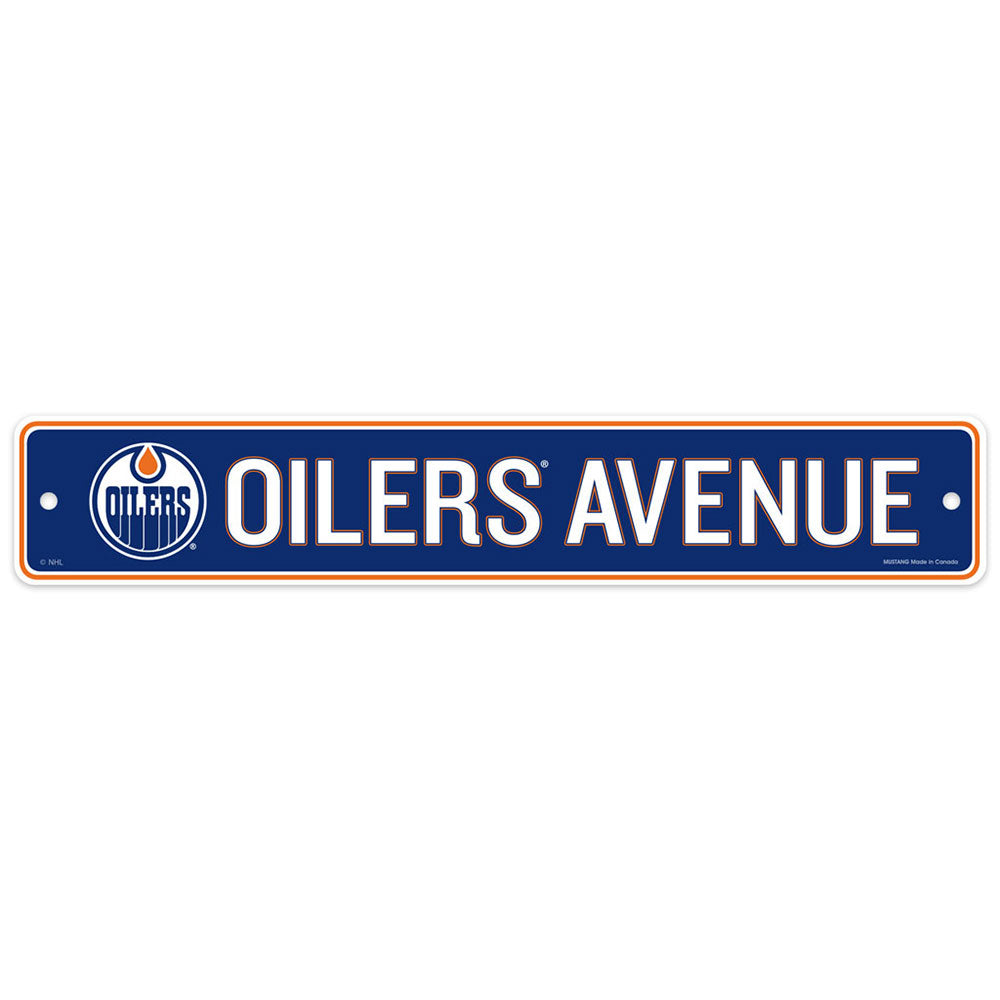 EDMONTON OILERS STREET SIGN 4X23