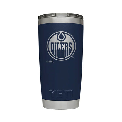 EDMONTON OILERS YETI RAMBLER 20OZ TUMBLER