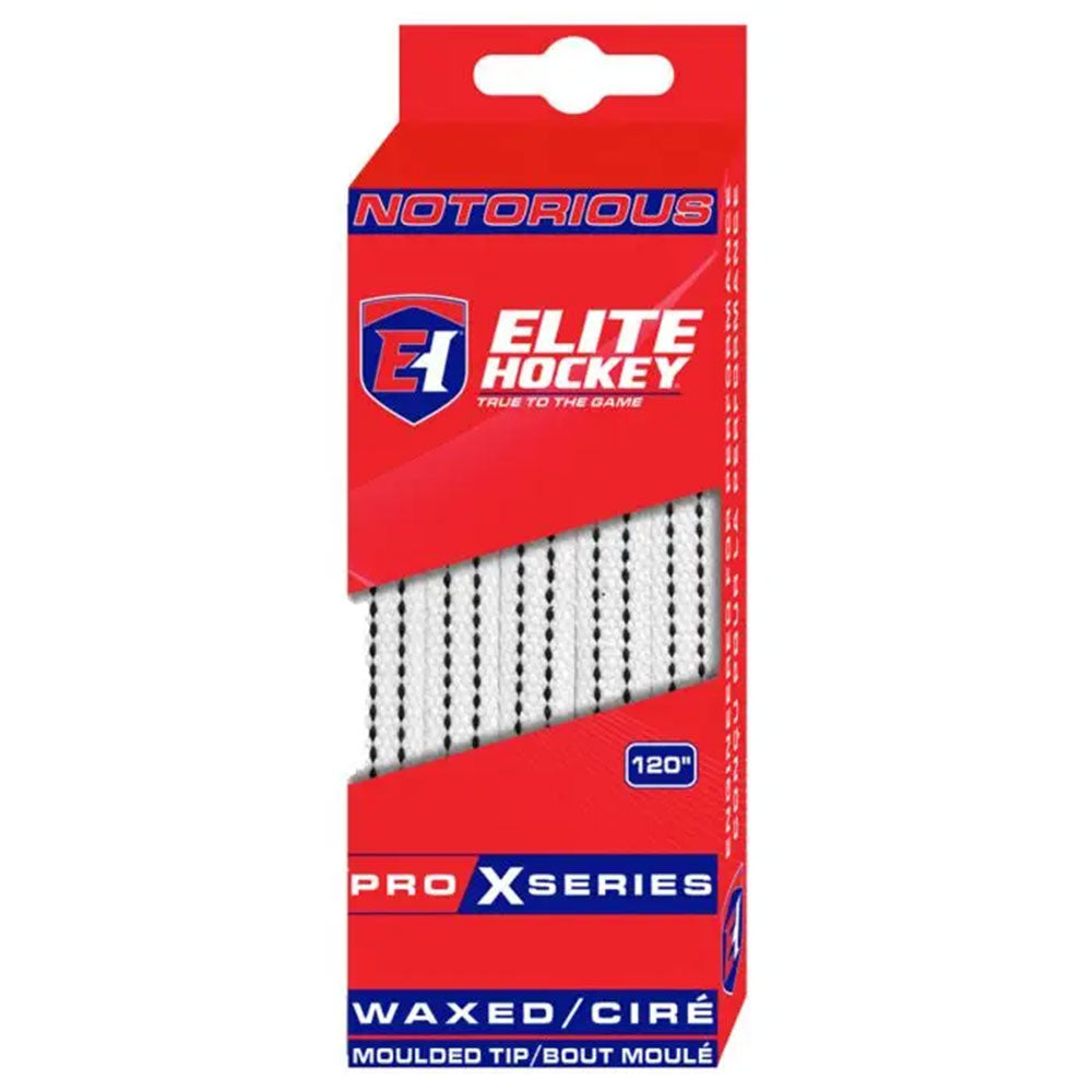 ELITE PRO X SERIES WHITE WAXED LACES