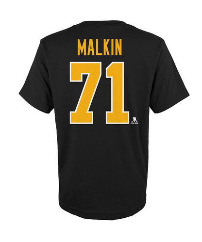 EVGENI MALKIN PITTSBURGH PENGUINS KID'S PLAYER T SHIRT