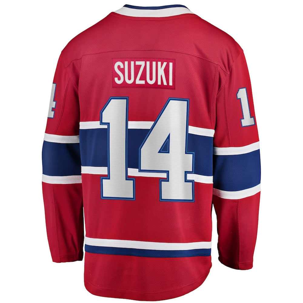 FANATICS MONTREAL CANADIENS NICK SUZUKI MENS BREAKAWAY JERSEY