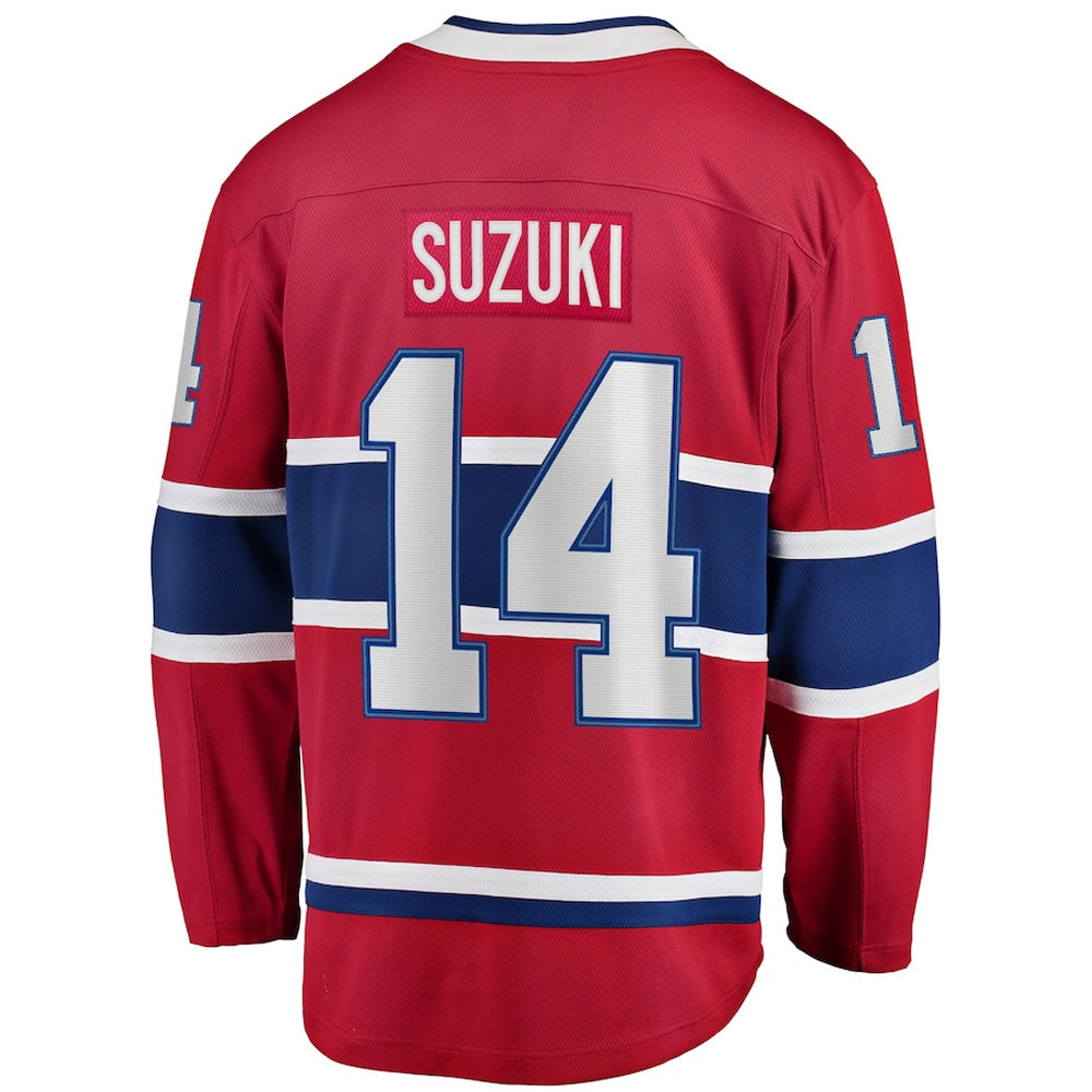 Nick Suzuki Montreal Canadiens NHL Outerstuff Youth Red Premier