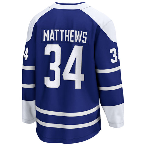 Auston Matthews Blue Toronto Maple Leafs Hockey Jersey Blue Size 52 Men's  Adidas