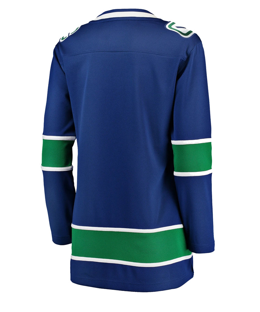 FANATICS VANCOUVER CANUCKS WOMEN'S BREAKAWAY HOME JERSEY