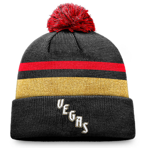 FANATICS VEGAS GOLDEN KNIGHTS SPECIAL EDITION 2.0 CUFFED BEANIE WITH POM