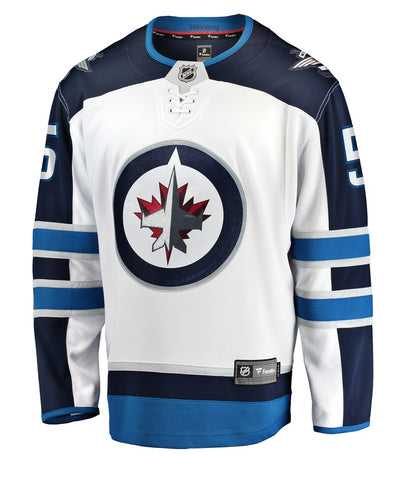 Men's Fanatics Branded Mark Scheifele Navy Winnipeg Jets 2021/22 Alternate Premier Breakaway Player Jersey