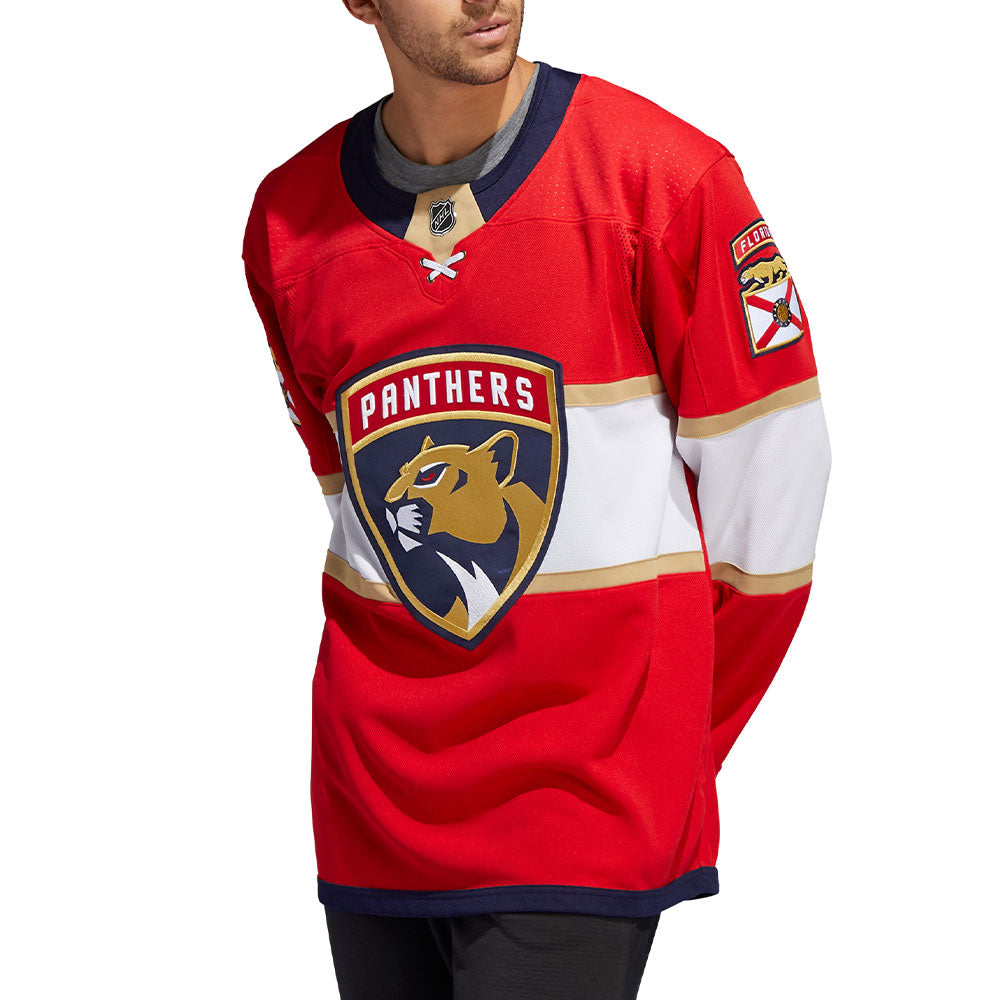 Florida Panthers Primegreen Authentic Adidas Road White Jersey