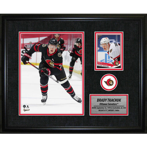 Brady Tkachuk Ottawa Senators Fanatics Authentic Autographed 16