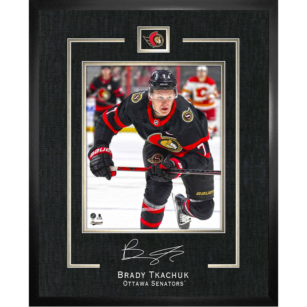 Brady Tkachuk Ottawa Senators Fanatics Authentic Autographed Mini Composite  Hockey Stick