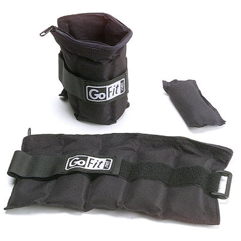 GOFIT ADJUSTABLE ANKLE WEIGHTS 5LB