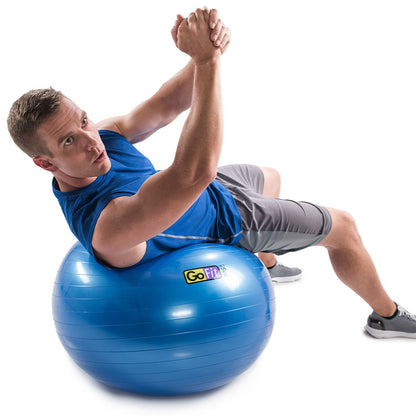 GOFIT EXERCISE BALL WITH PUMP 75CM