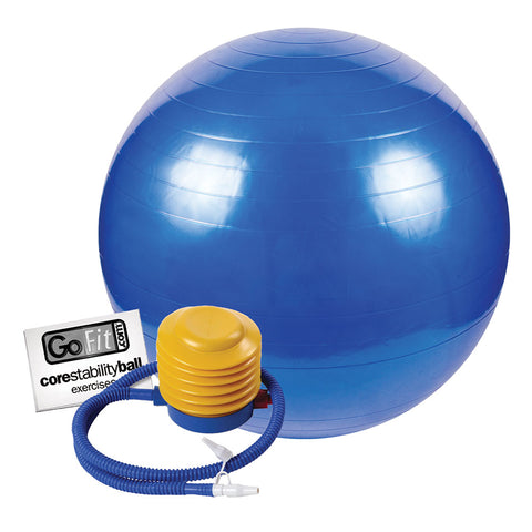 GOFIT EXERCISE BALL WITH PUMP 75CM