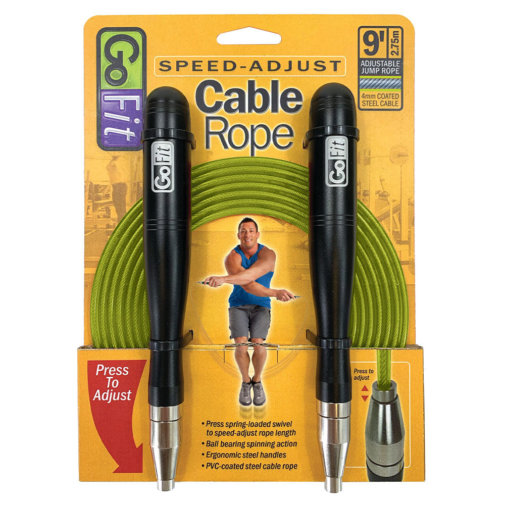GOFIT SPEED ADJUSTABLE CABLE ROPE