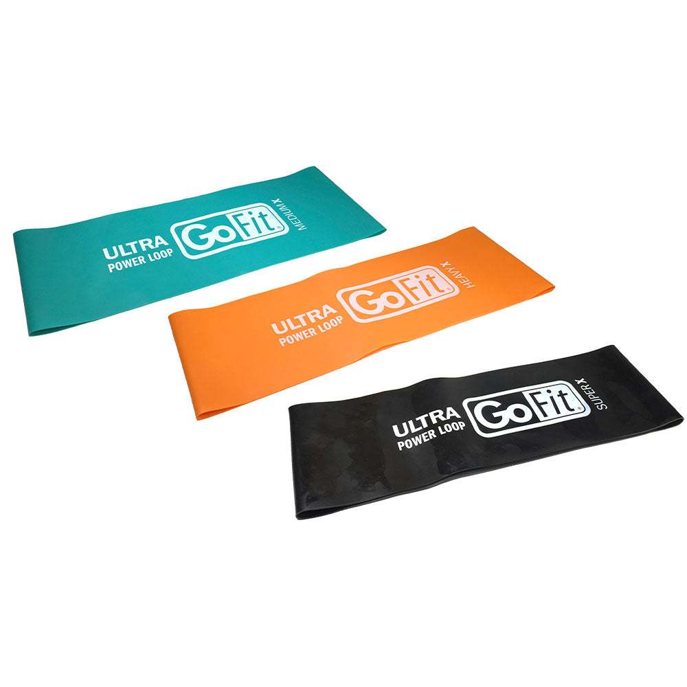 GOFIT ULTRA POWER LOOPS 4" WIDE - 3 PACK
