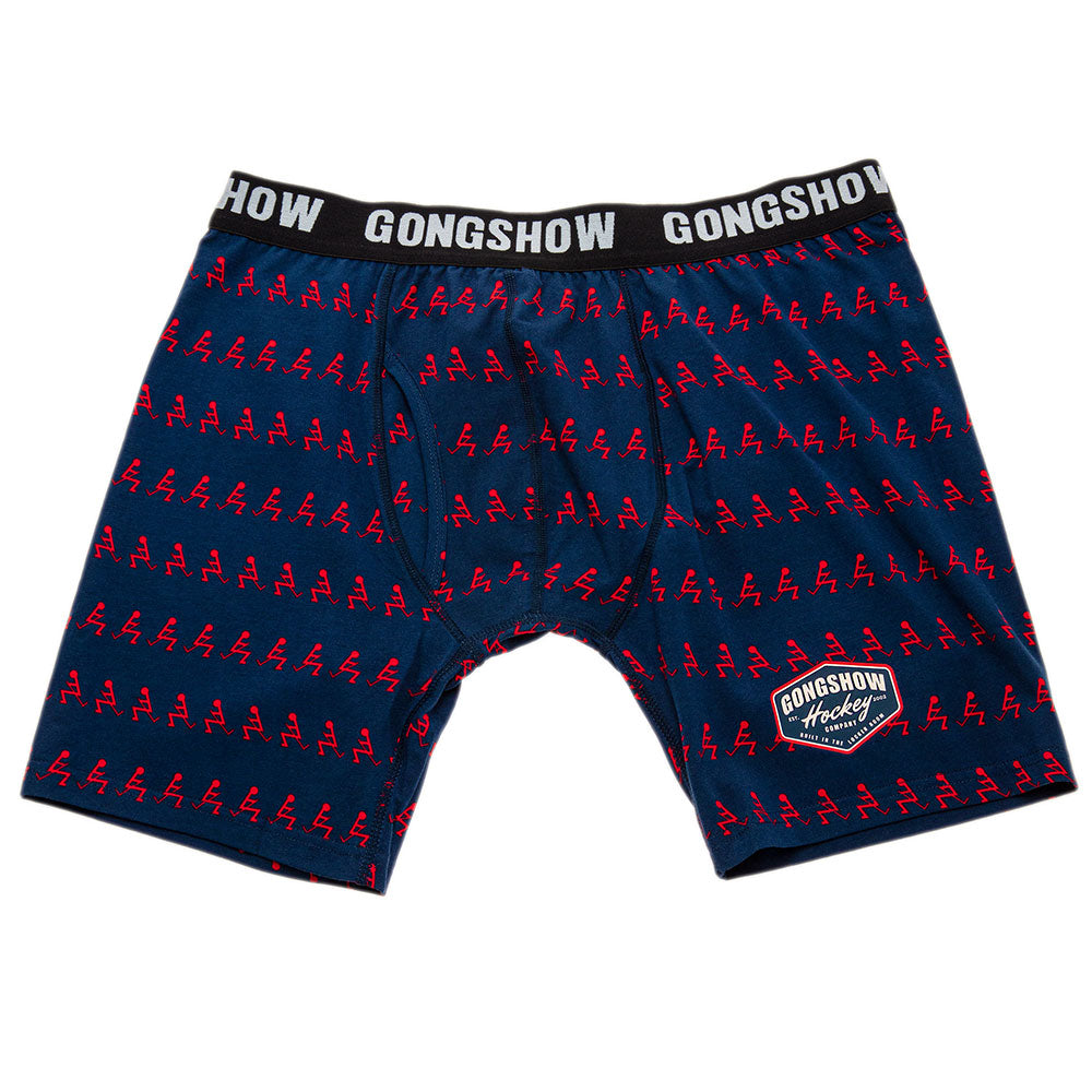 GONGSHOW MEN'S CAUTION-CELLY HARD BOXER UNDERWEAR