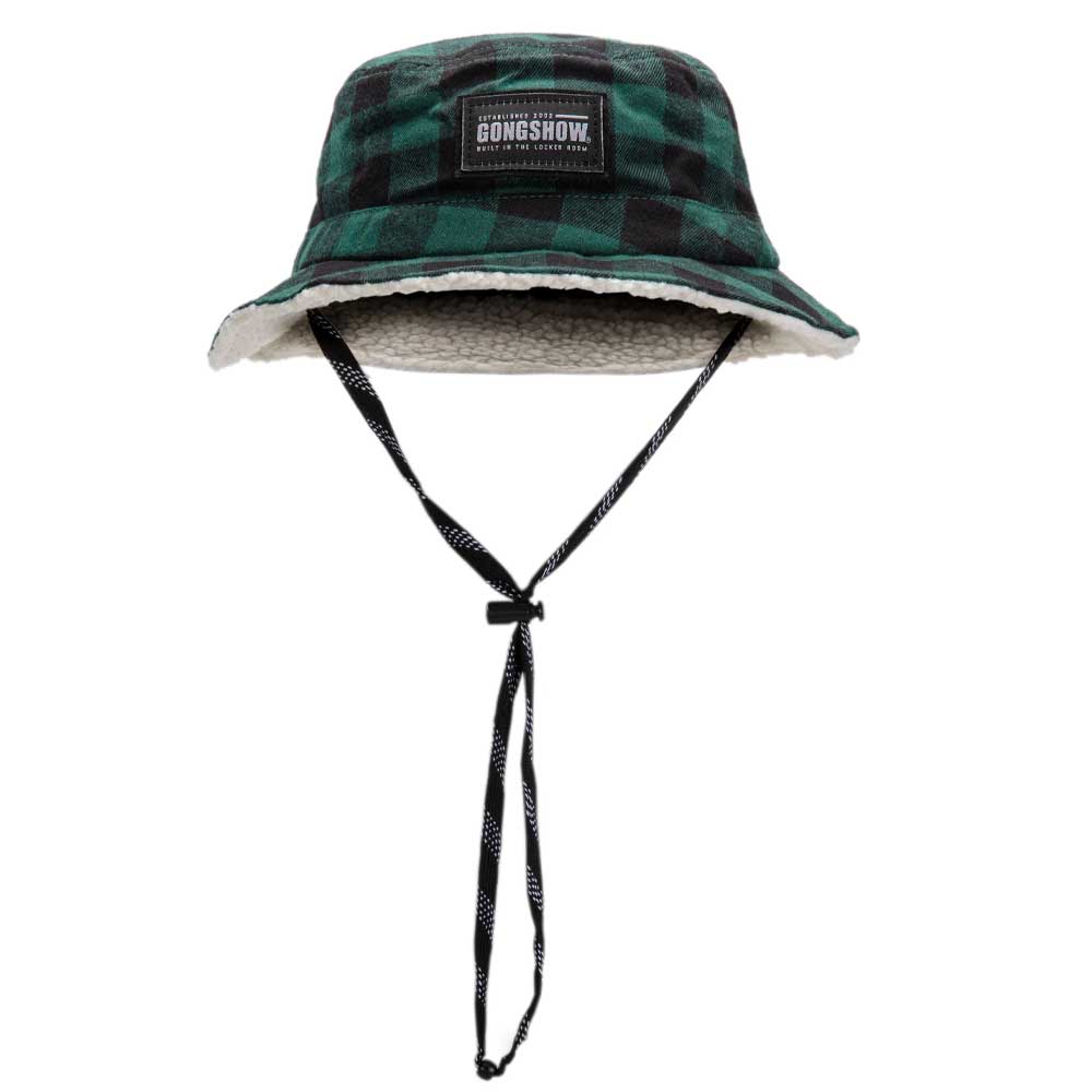 GONGSHOW MEN'S PLAID NATION BUCKET HAT