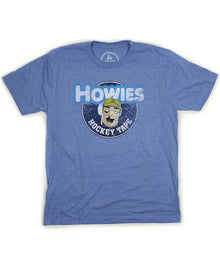 HOWIES HOCKEY MEN'S VINTAGE T SHIRT - BLUE