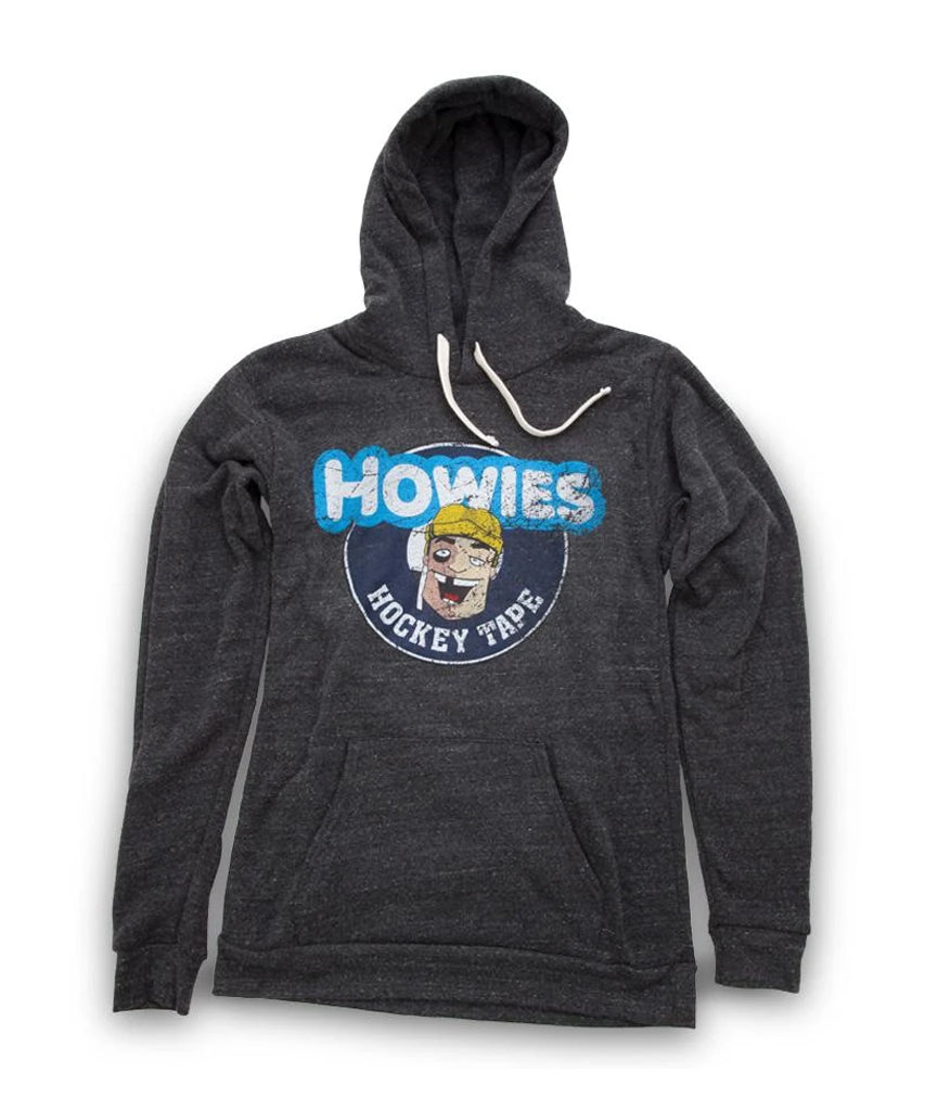 HOWIES MEN'S HOCKEY VINTAGE HOODIE - CHARCOAL