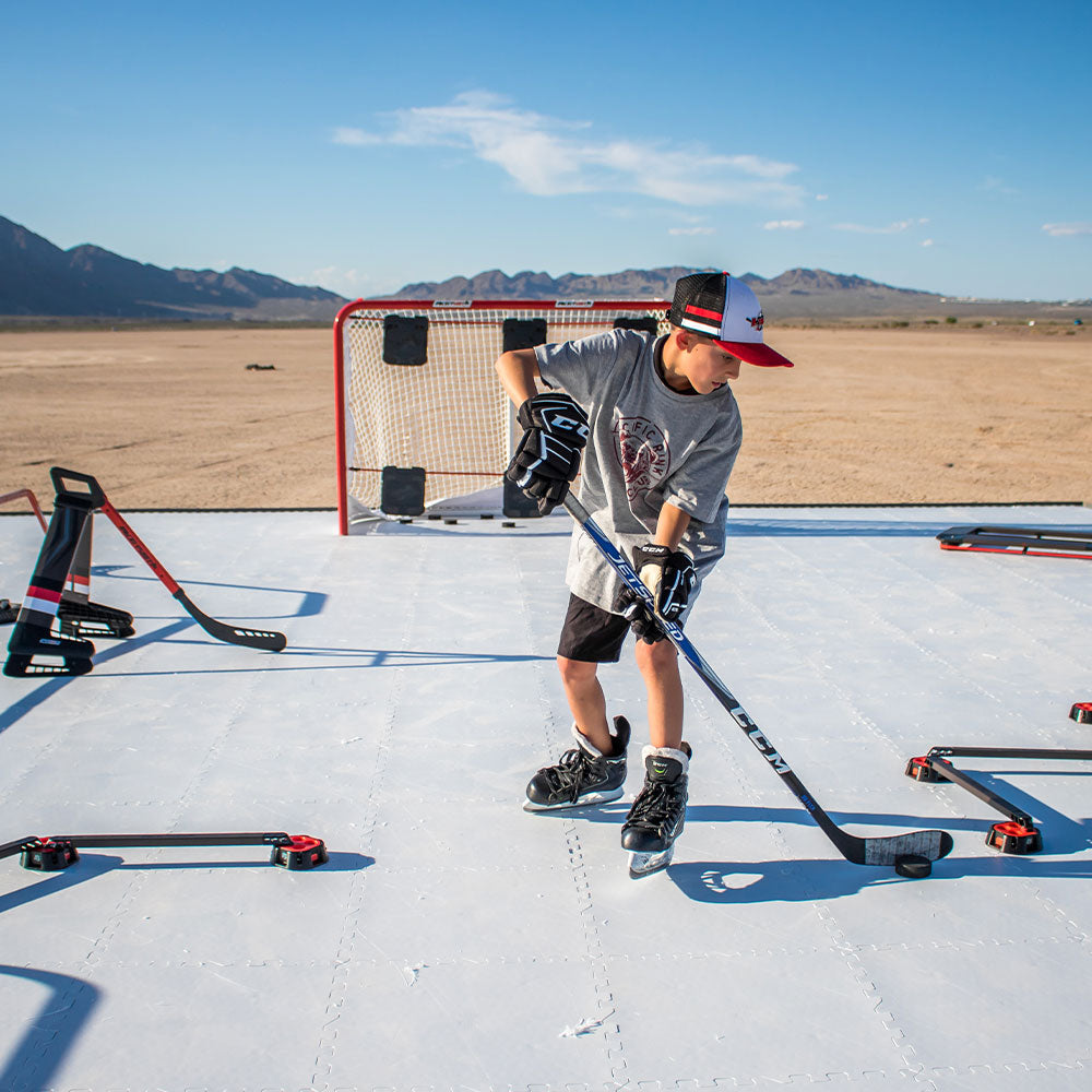 HOCKEYSHOT REVOLUTION SKATE-ABLE SYNTHETIC ICE TILES