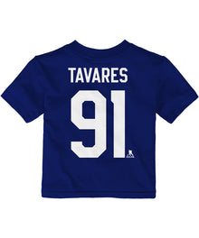 JOHN TAVARES TORONTO MAPLE LEAFS TODDLER NAME AND NUMBER T SHIRT