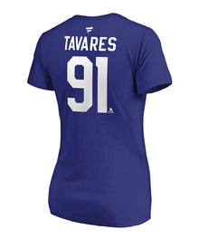 JOHN TAVARES TORONTO MAPLE LEAFS FANATICS WOMEN'S NAME & NUMBER T SHIRT