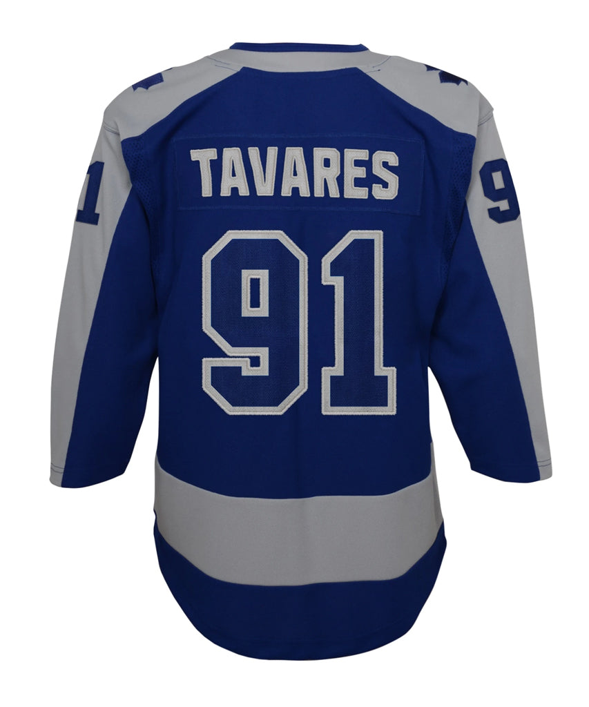 John Tavares Signed Toronto Maple Leafs Adidas Authentic Jersey with C  (blue)
