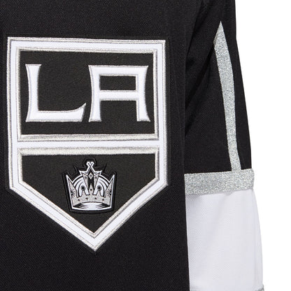 LOS ANGELES KINGS ADIDAS ADIZERO PRIMEGREEN AUTHENTIC BLACK HOME JERSEY